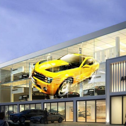 The development and application of LED film screen